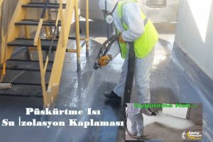 Çatı Yüzeylerinin Yalıtımı Sprey izolasyon çatı izolasyon kaplaması
